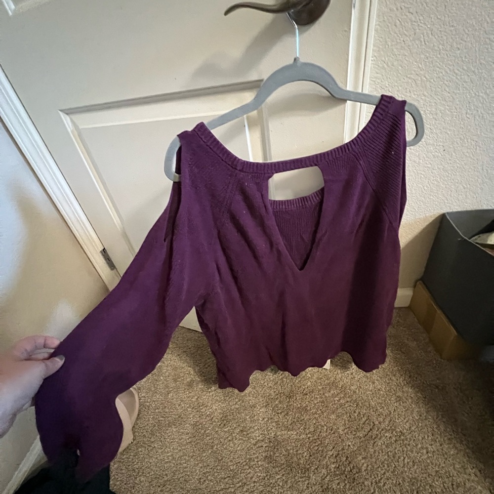 Fun cutout sweater